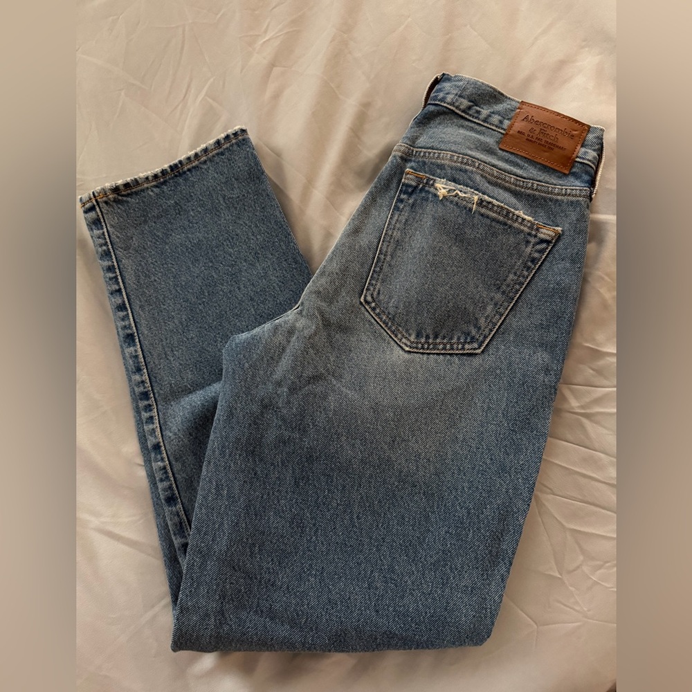 Abercrombie & Fitch Denim Straight Jeans